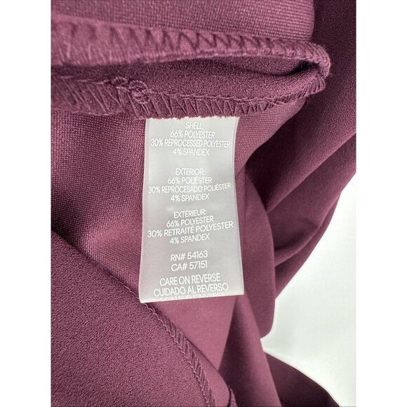 NWT Calvin Klein Women's Size 2 Purple Round-Neck Sleeveless Sheath Dress Work - Picture 13 of 13